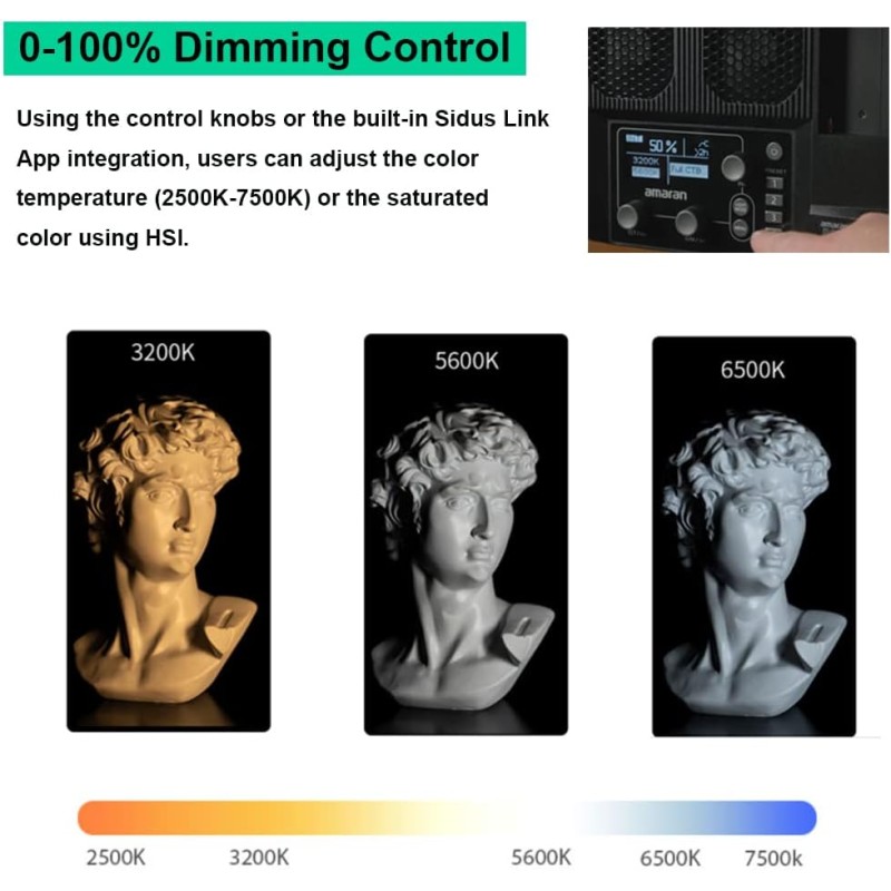 Aputure Amaran P60c RGB LEDパネルライト 九州・福岡レンタル