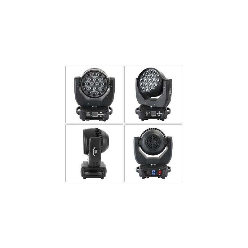 Bruce & Shark ステージライト 19x15W RGBW 4in1 Led 九州・福岡レンタル