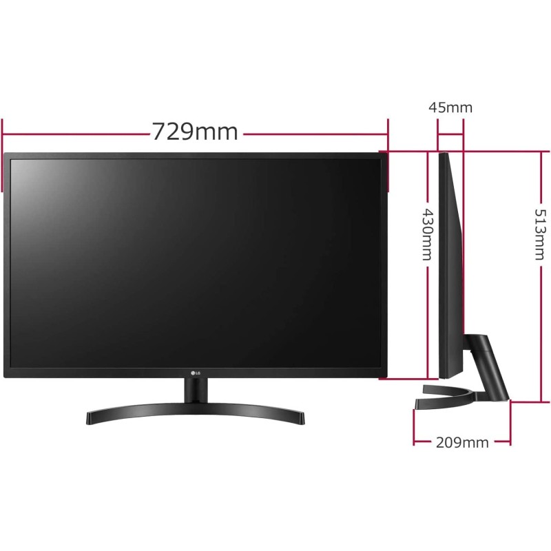 LG 32ML600M-B 31.5インチ フルHD/HDR/IPS モニター 九州・福岡レンタル