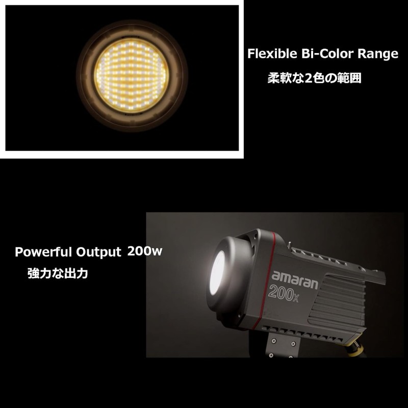 Aputure Amaran 200x 撮影ライト LEDビデオライト 九州・福岡レンタル