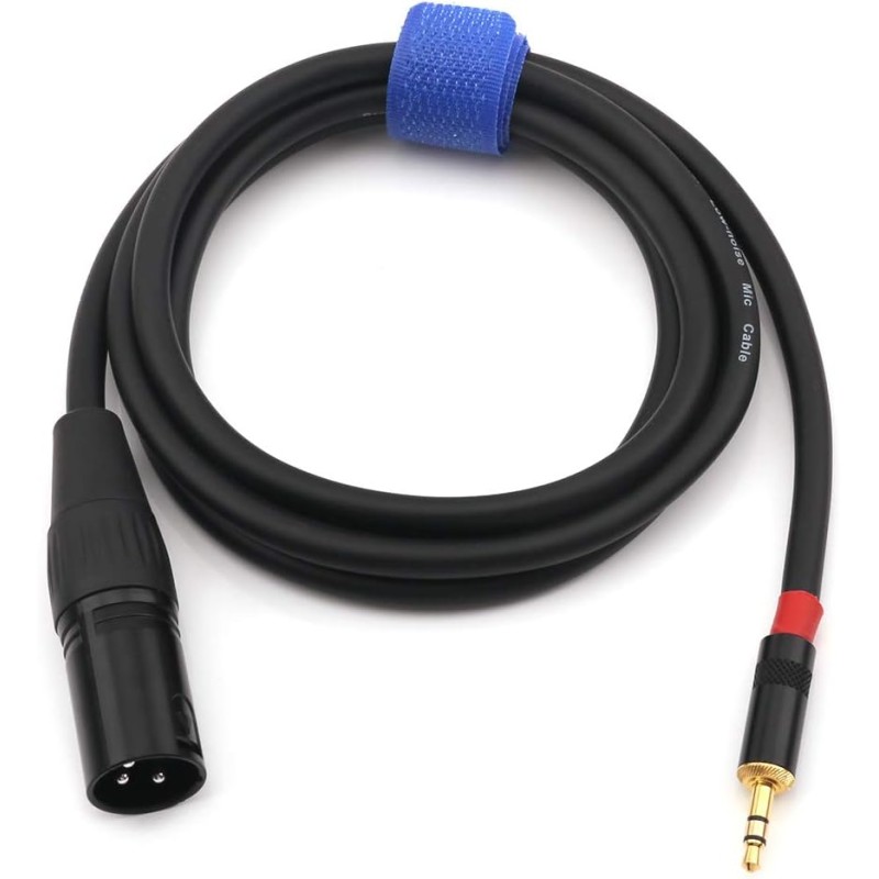 NANYI 3.5mm TRSステレオオスXLRオスの相互接続オーディオマイクケーブル 九州・福岡レンタル