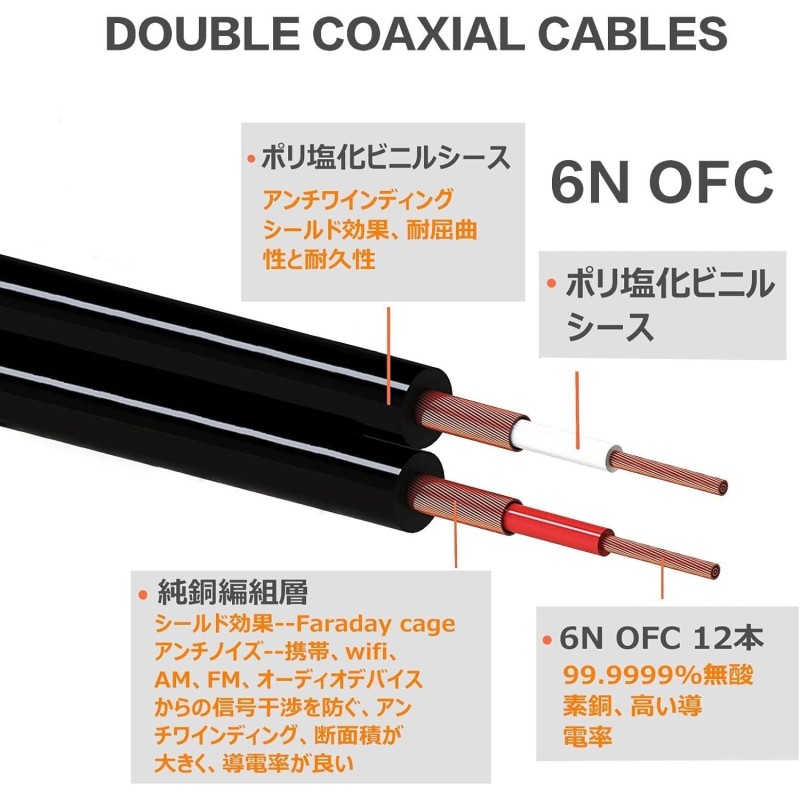 luxferre xlr rca 変換 xlr オス rca x2ケーブル 九州・福岡レンタル