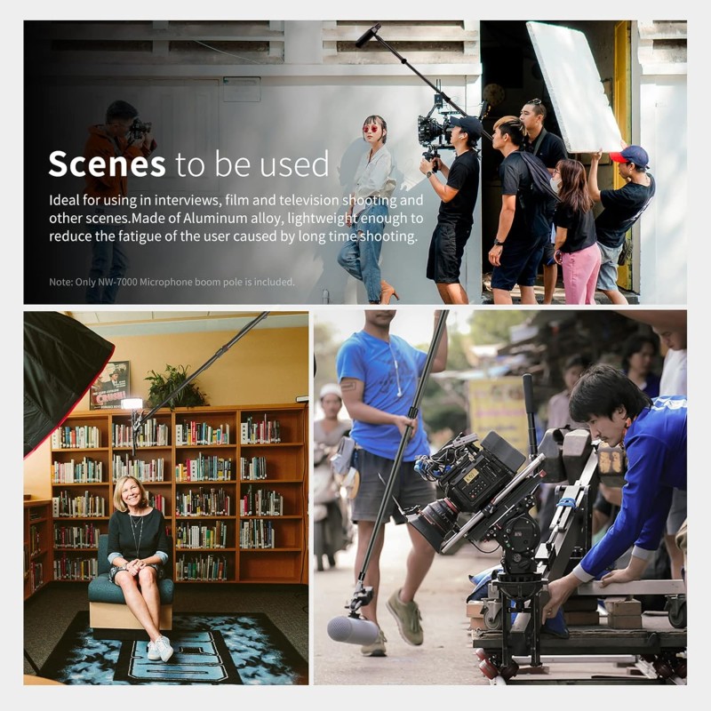 NEEWER NW-7000 マイクブームアーム 手持ち式マイクアーム 九州・福岡レンタル