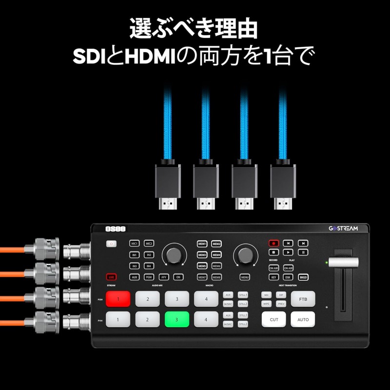 Osee GoStream Duet SDI ビデオスイッチャー 九州・福岡レンタル