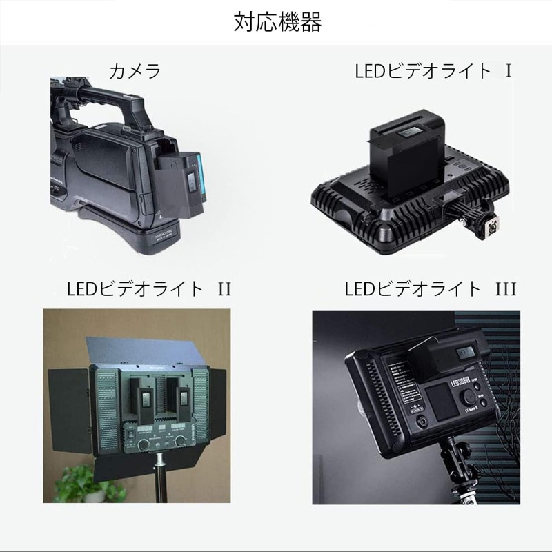 np-f970 バッテリー 8800mAh LCD残量表示 九州・福岡レンタル