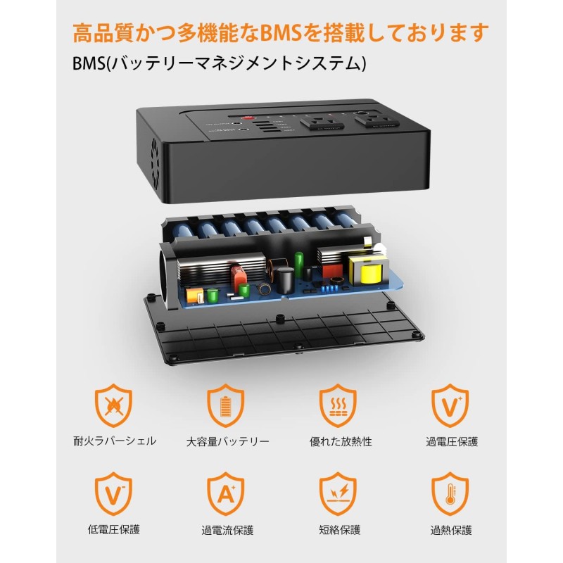 Powkey 200W ポータブル電源 HP200 九州・福岡レンタル