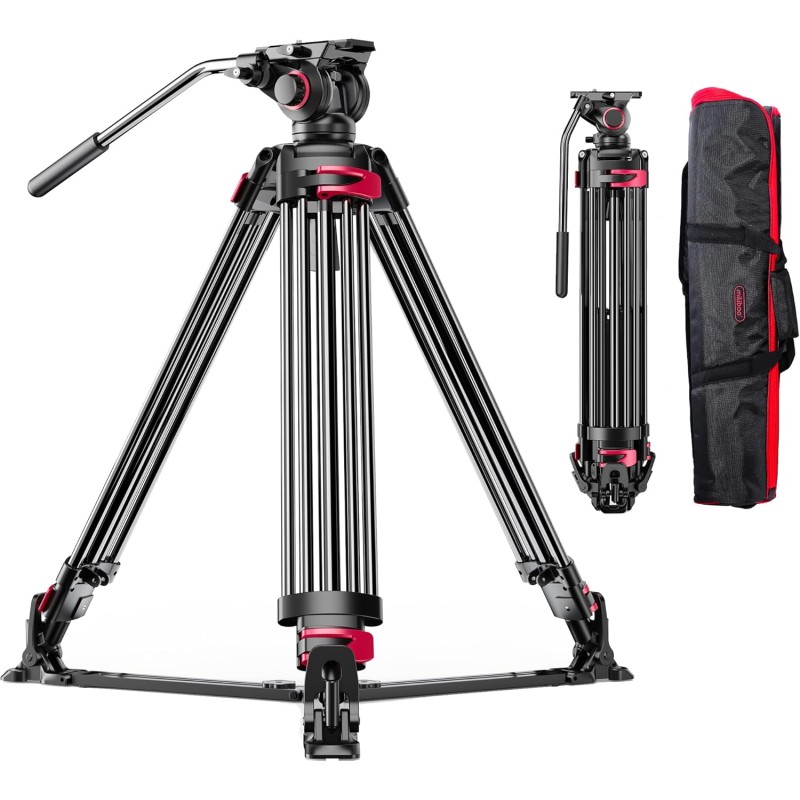 ビデオカメラ 三脚MTT609A 九州・福岡レンタル